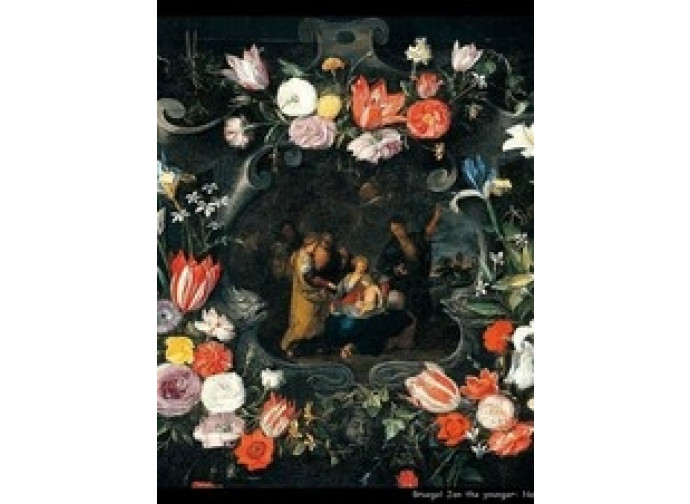 brueghel il giovane - sacra famiglia brueghel il giovane - sacra famiglia